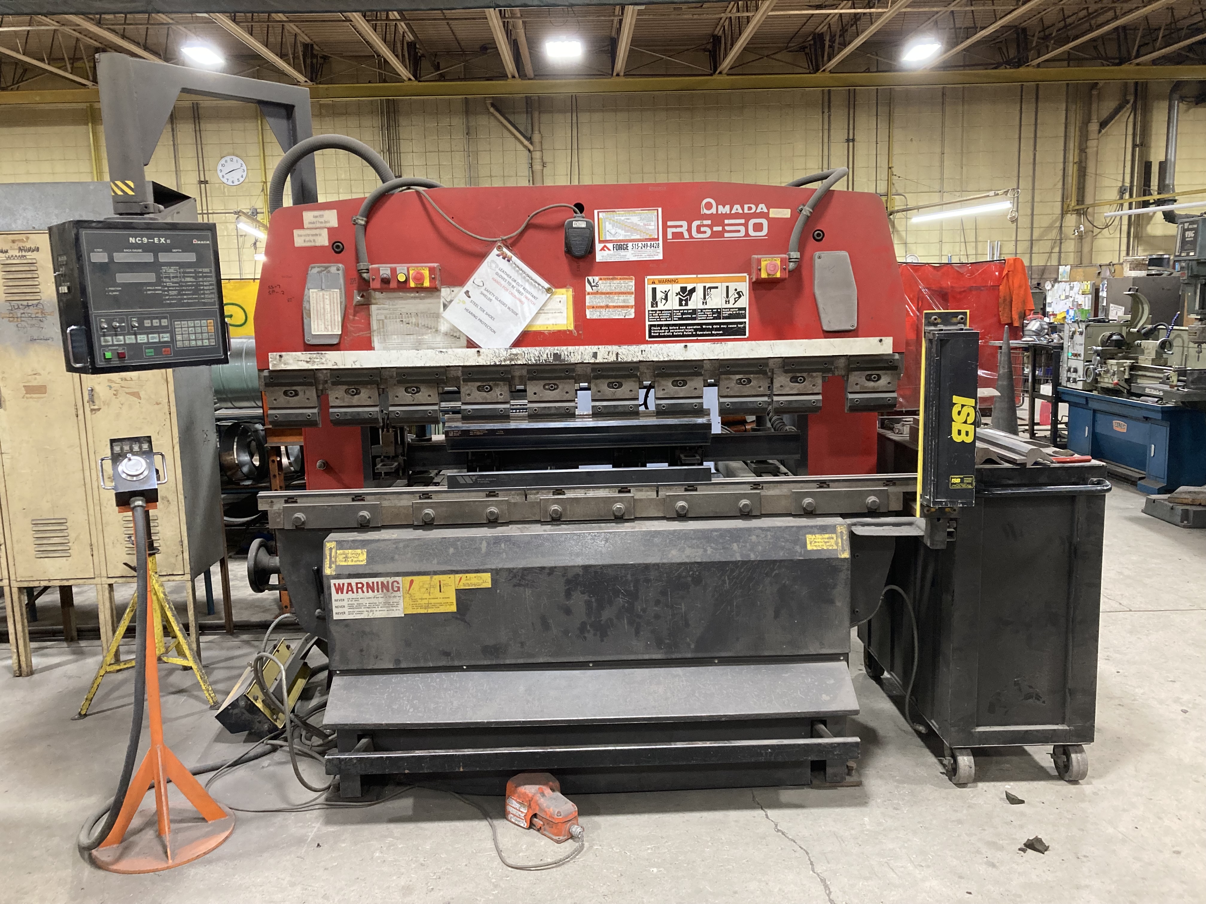55 Ton X 6’ Amada RG 50 CNC Hydraulic Press Brake
